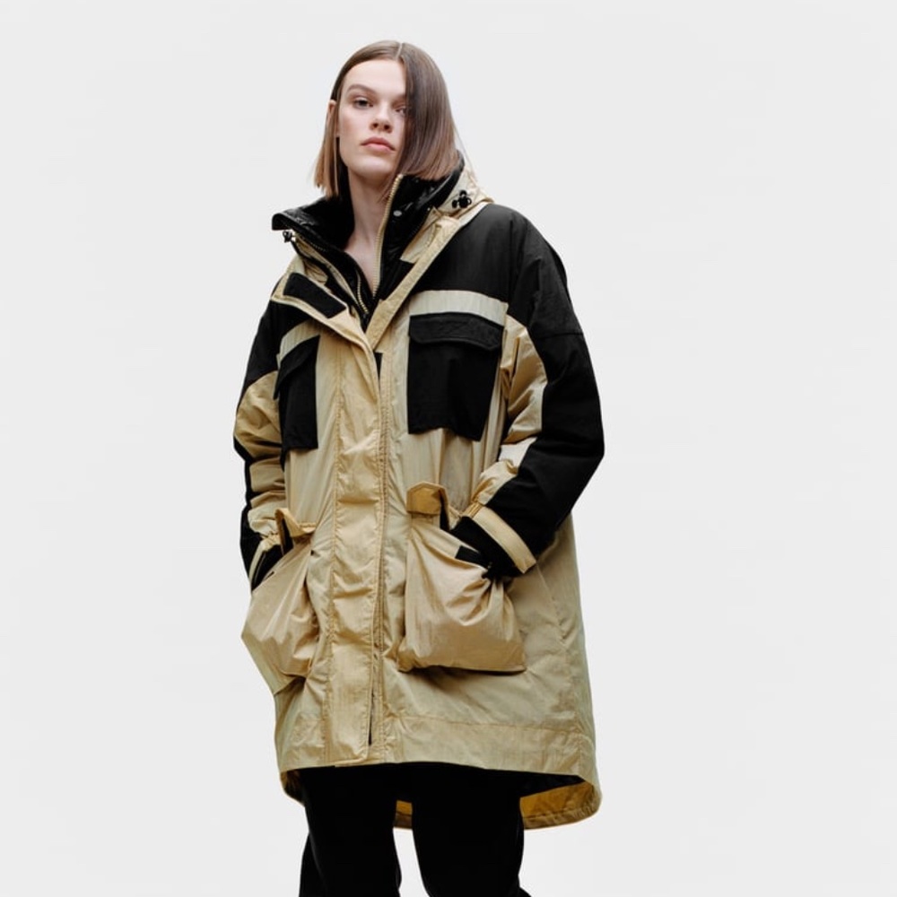 ZARA PUFFER JACKET LIMITED EDITION TAUPE BROWN - REF. 4369/268